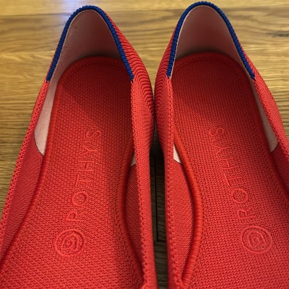ROTHY’S- The Flat. Size 7. Red. Brand New Condition. - Picture 13 of 16